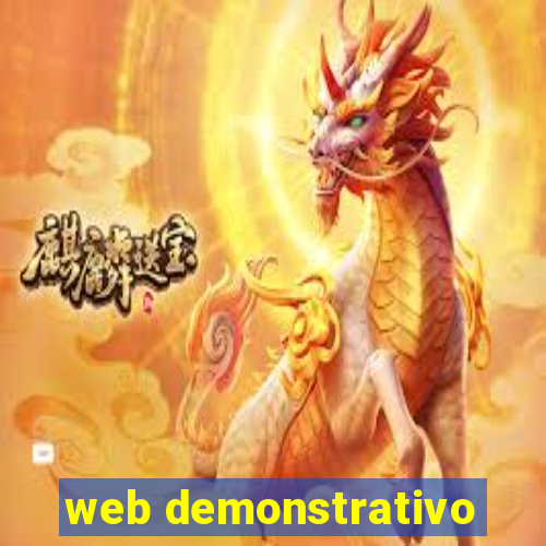 web demonstrativo